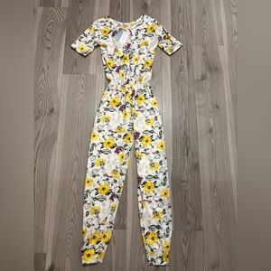 Little Statements Girls Jumpsuit Size 10/12 NWT